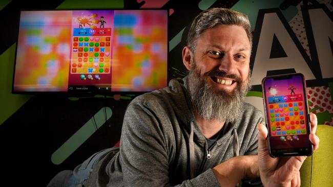 Mighty Kingdom founder Phil Mayes has always had plans for a public listing. Picture: Tricia Watkinson