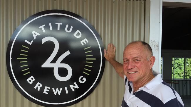 Graham Kidd is almost ready to throw open the doors to Latitude 26 Brewing