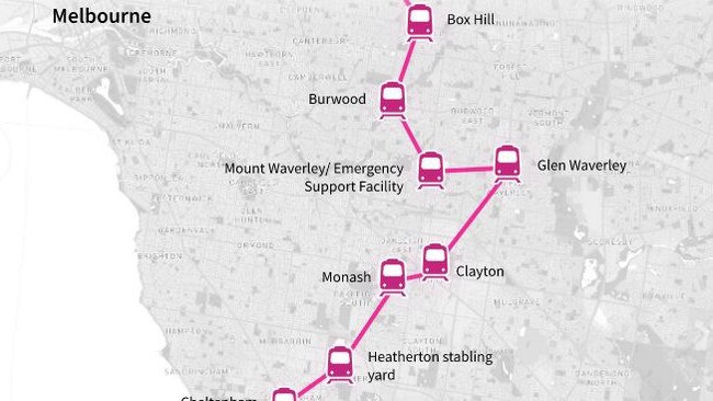 King said the Suburban Rail Loop was a ‘once-in-a-generation infrastructure investment’.