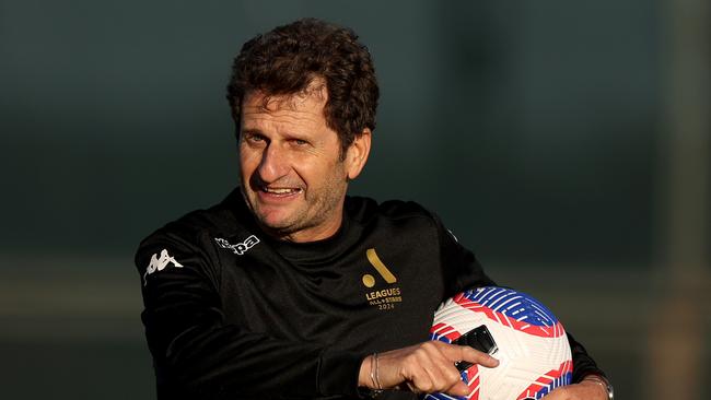 Joe Montemurro has been named as the Matildas’ new coach. (Photo by Jonathan DiMaggio/Getty Images for APL)