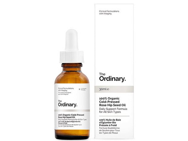 The Ordinary Organic Cold Pressed Rosehip Oil costs $18.90 a bottle. 