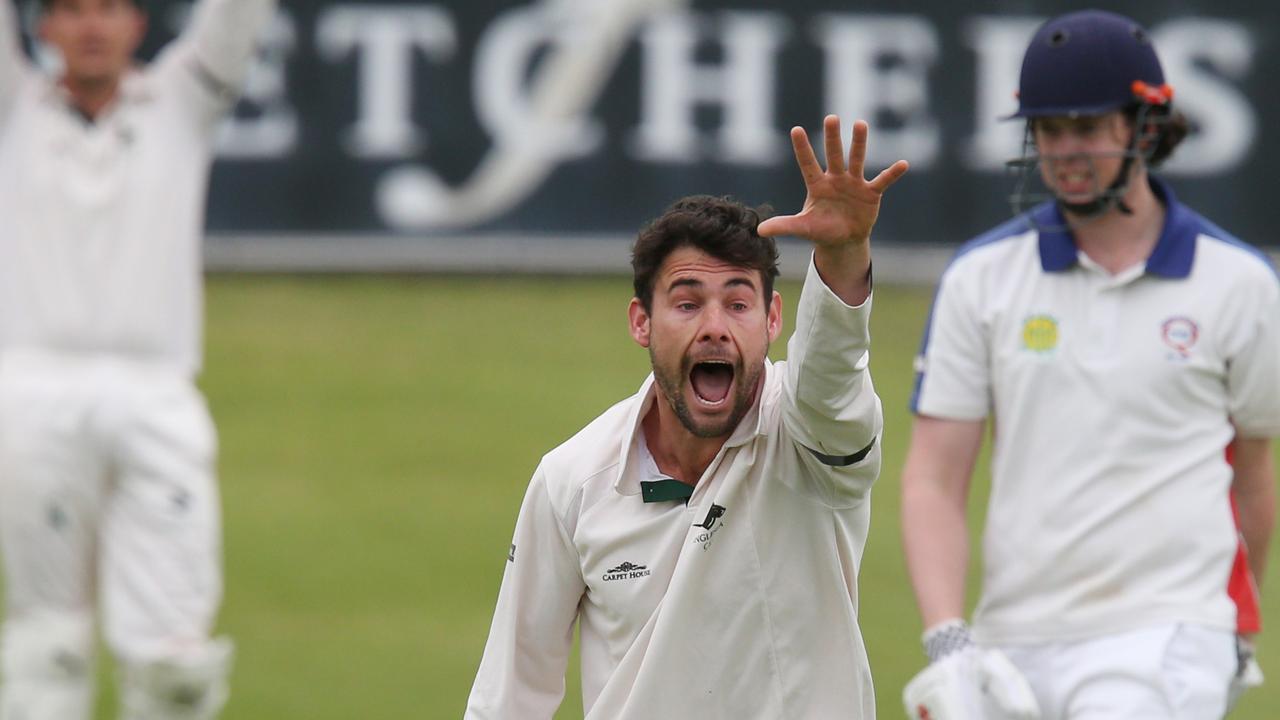 Anglesea’s Dale Kerr is the leading bowler in the BPCA over the past 10 seasons. Picture: Mark Wilson