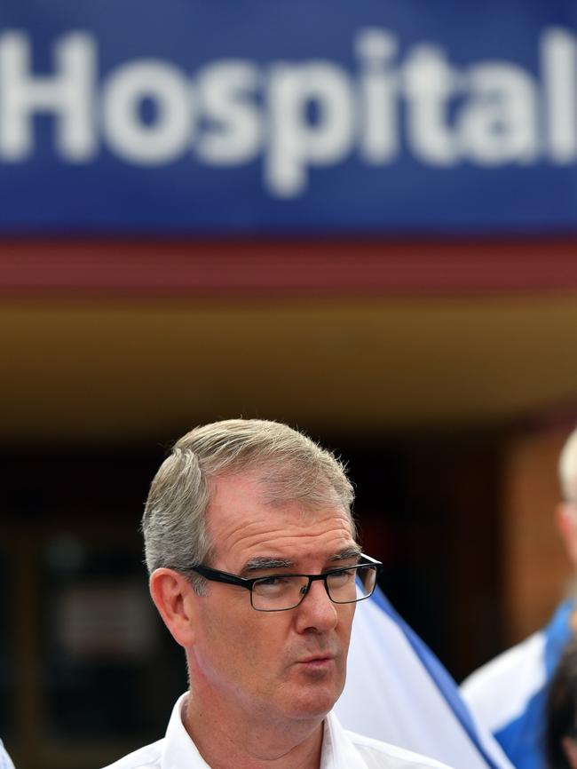 Opposition Leader Michael Daley’s campaign includes a pledge of $2 billion for public schools. Picture: AAP 