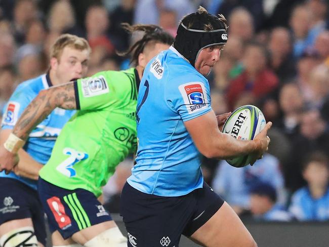 Damien Fitzpatrick on the charge.