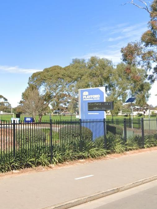 Playford International College. Picture: Google