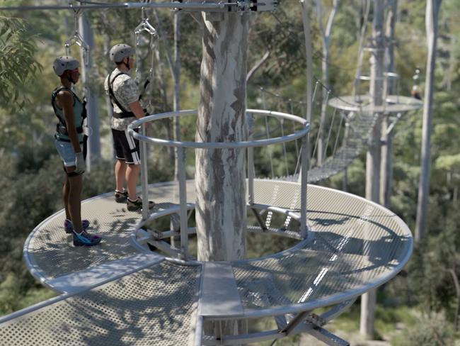 Detailed designs for Mt Coot-tha Zipline unveiled