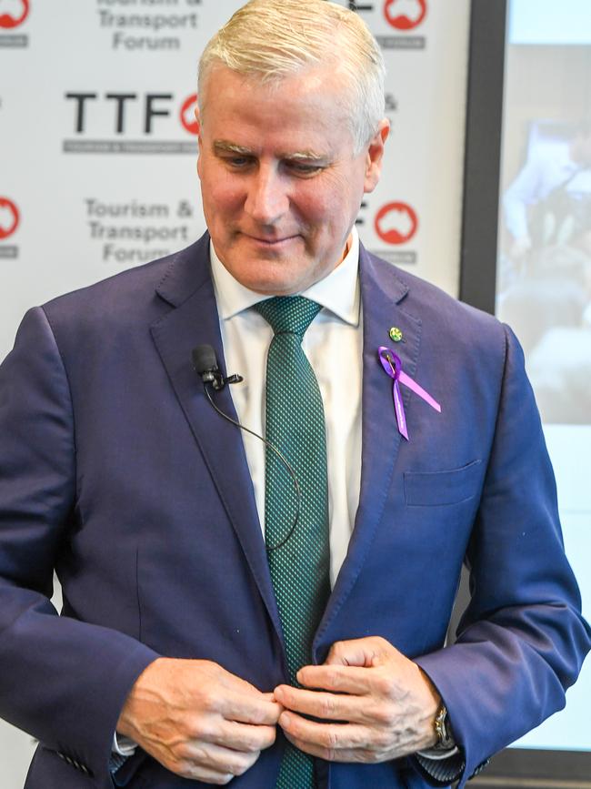 Infrastructure and Regional Development Minister Michael McCormack