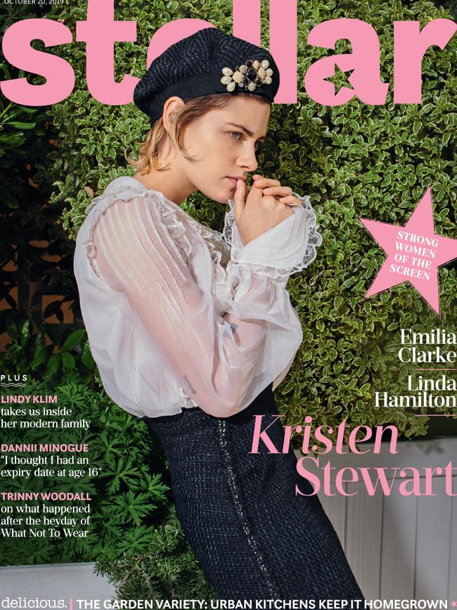 Kristen Stewart is Stellar’s cover star this Sunday.