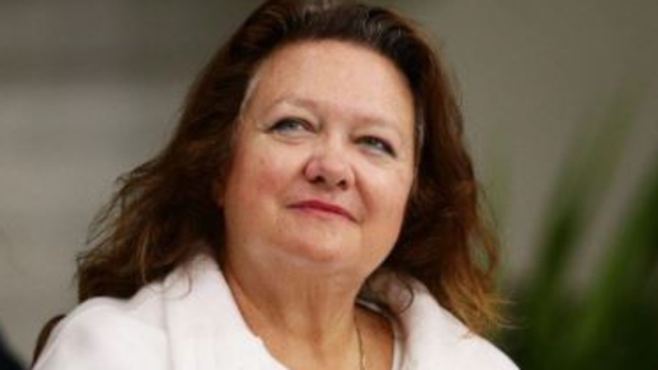 Gina Rinehart is the richest woman in Australia. Picture: Getty Images