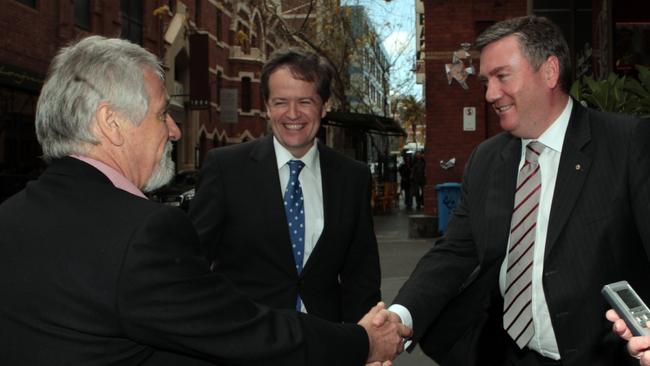 With a shake of the hand, Melbourne’s latest radio war came to a peaceful end in Chinatown or so we thought.