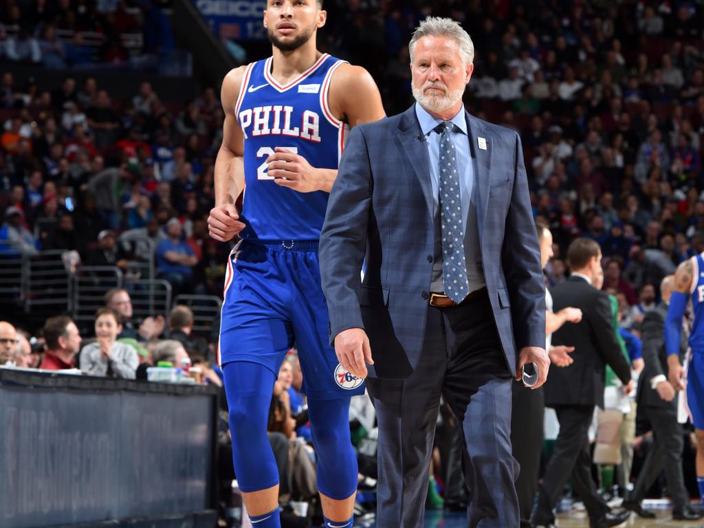 Brett Brown has resigned as coach of the Boomers. Picture: Jesse D. Garrabrant/NBAE via Getty Images