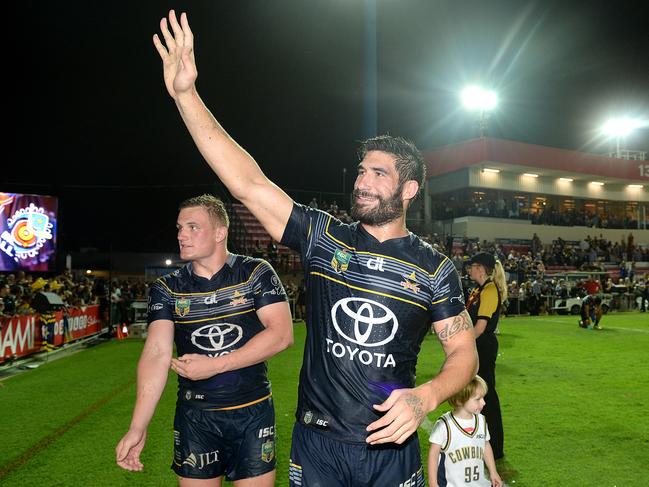 James Tamou is coming back to the Cowboys. Picture: Bradley Kanaris/Getty Images