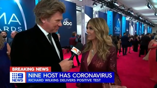 Richard Wilkins tests positive for coronavirus (Channel 9)