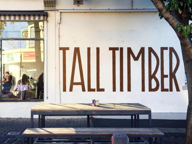 Tall Timber cafe, on Commercial Rd in Prahran.