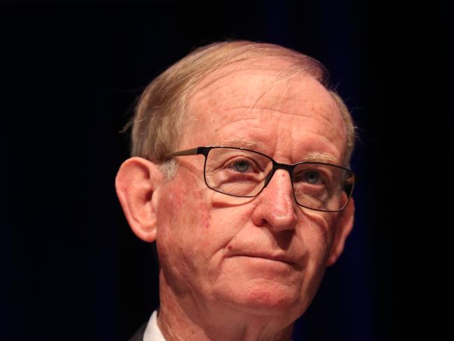 02/05/2019. AMP Chairman David Murray. AMP board members ahead of their annual general meeting held at the Concourse in Chatswood in Sydney's North. Britta Campion / The Australian