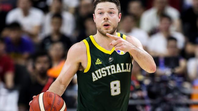 Matthew Dellavedova was the star of the show against Canada.