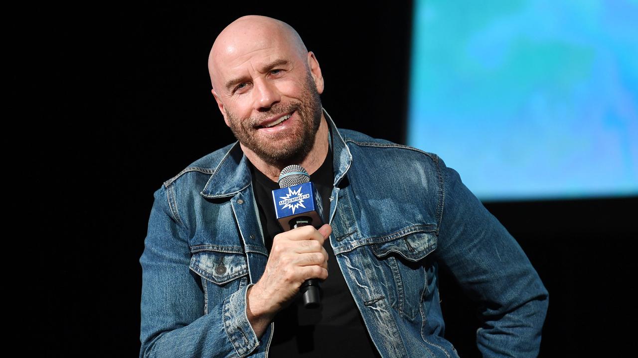 Hollywood star John Travolta during his Q&amp;A at Supanova in Adelaide. Picture: Tom Huntley