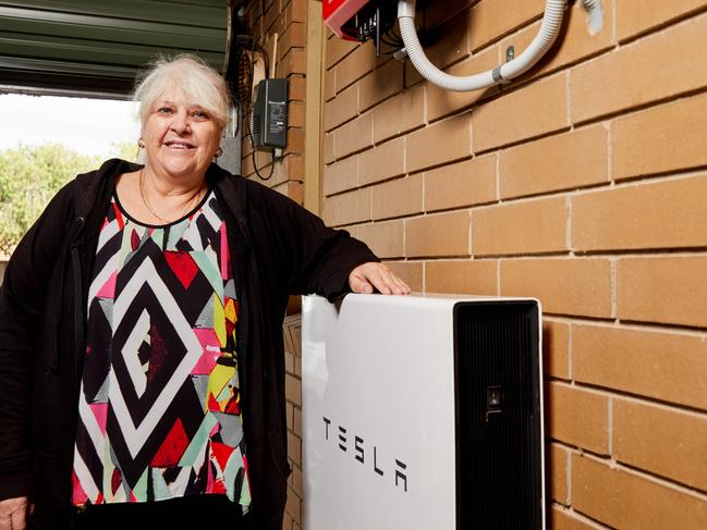 Housing SA tenant Tracey Sleader had a system installed in the first stage of the project.