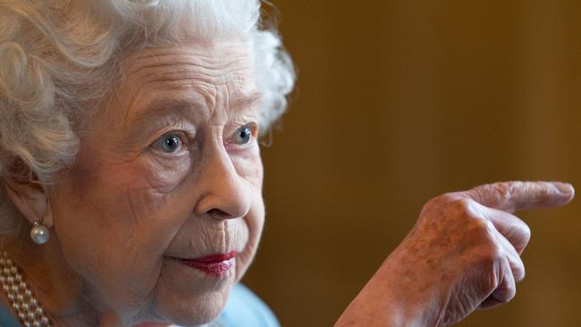 It’s a close Covid contact for the Queen, as her son tests positive a second time. Picture: AFP