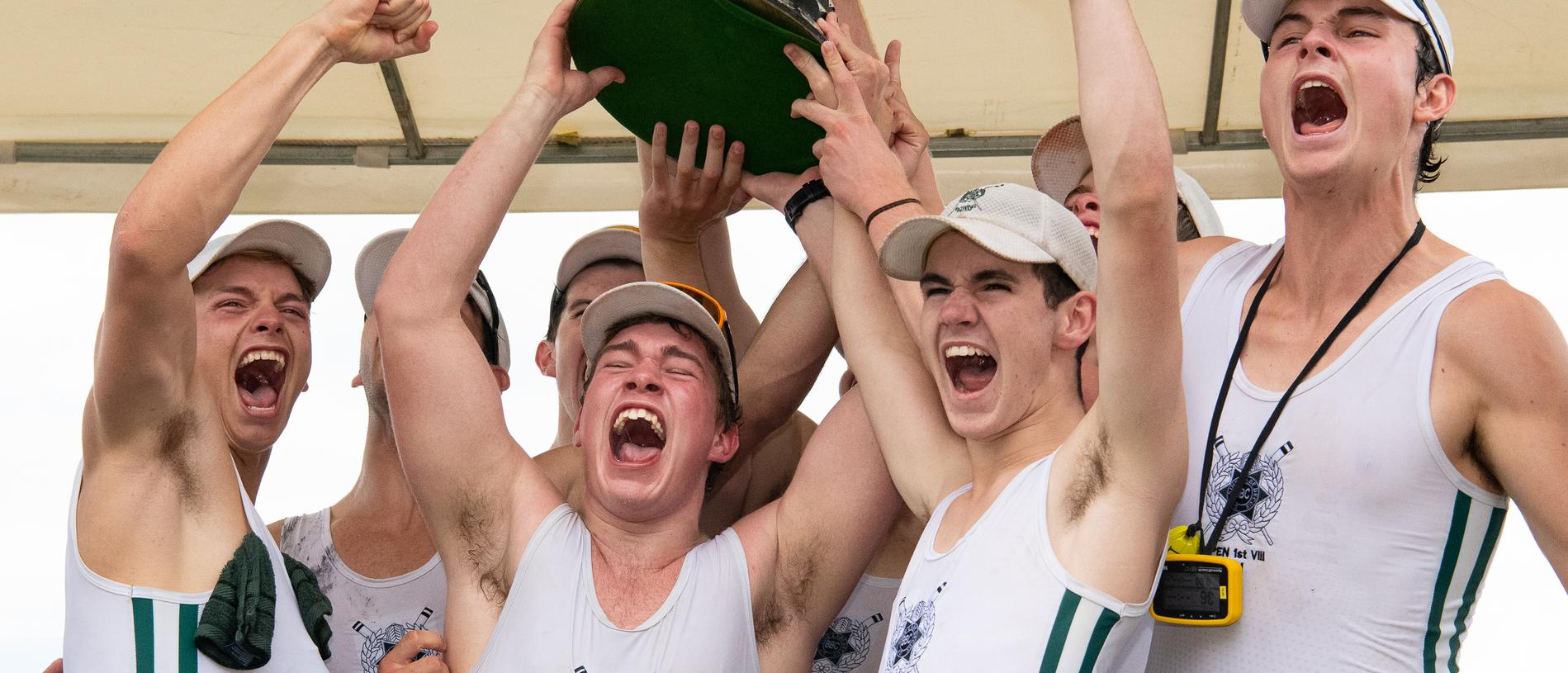 GPS Head of the River Rowing First VIII won by Brisbane Boys College