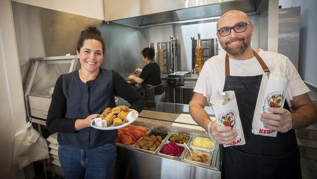 Liverpool Kebabs co managers Seher and Murat Akyuz. Picture: Chris Kidd