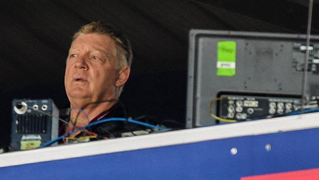 Phil Gould watches on as Penrith open their season with a win over Parramatta.