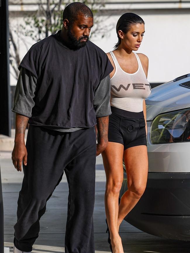 Kanye West and his wife Bianca Censori: Picture: Blackbelts Backgrid