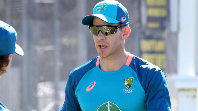 Tim Paine, starts his coaching career he is coaching with the Australian U19 team, Kedronon Saturday 8th July 2023 - Photo Steve Pohlner