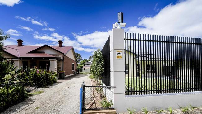 A home in Joslin sits just metres from the Chinese consulate. Picture: Roy VanDerVegt