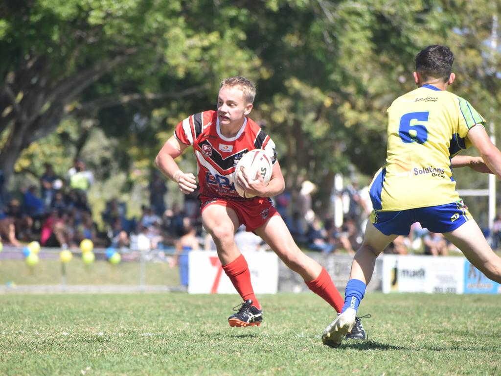 Hayden Blackburn in the Carltons v Wanderers U16s RLMD Grand Final at JRL Field 5, September 4, 2021. Picture: Matthew Forrest