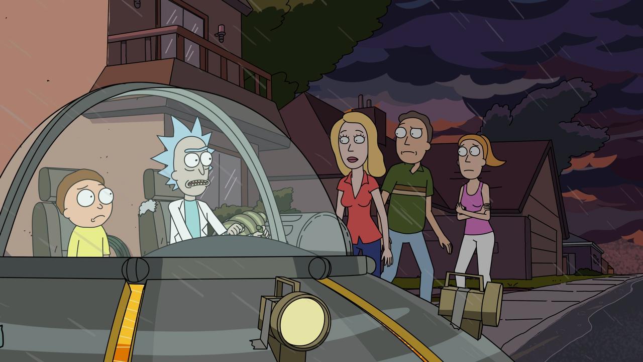 Popular animated series Rick and Morty was created by Justin Roiland alongside Dan Harmon. Picture: Adult Swim