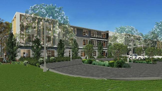 An artist’s impression of the redevelopment of Edinglassie Aged Care Home in Emu Plains.