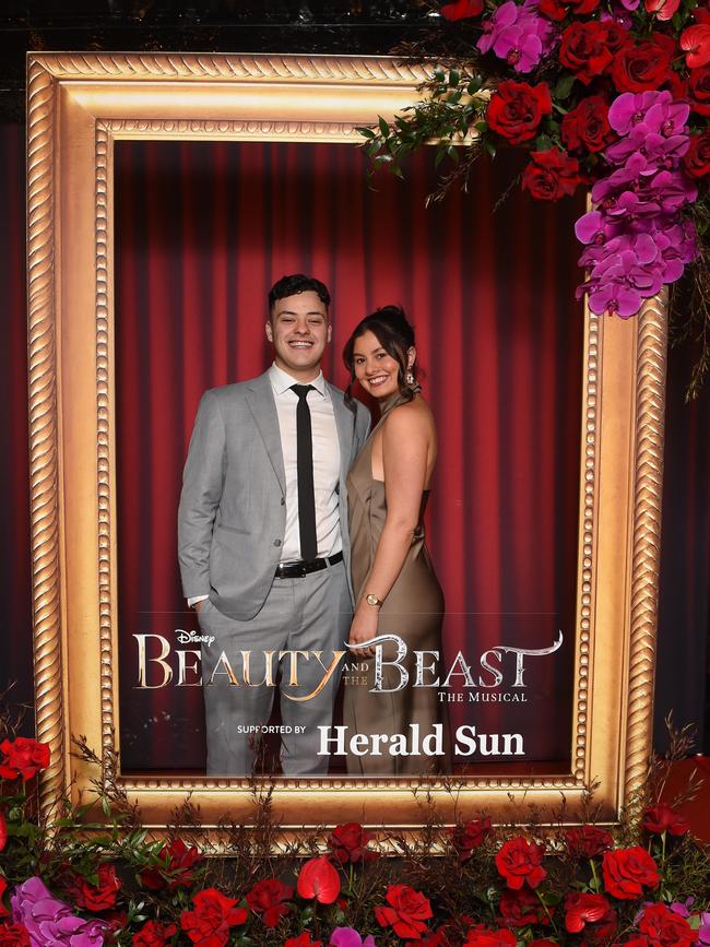 Opening night: Beauty and The Beast at Her Majestys Theatre, Melbourne. Picture: Josie Hayden