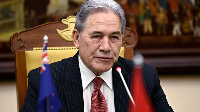 New Zealand's Deputy Prime Minister and Foreign Minister Winston Peters.