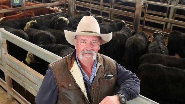 Leongatha Store cattle sale, Rob Ould, from Wonthaggi. Picture Yuri Kouzmin