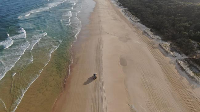 K'gari (Fraser Island) is a must-stop destination for adventure lovers – but it’s not without risks. Picture: TEQ