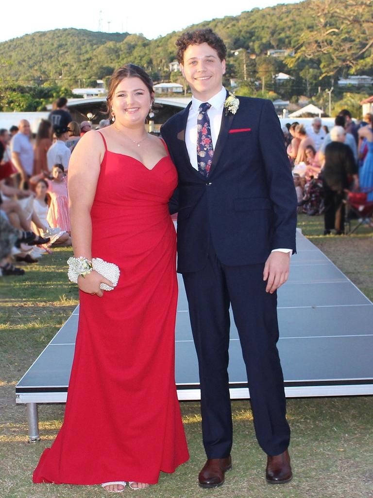 Amanda and Dan at the St Ursula's College Formal. Photo: Contributed