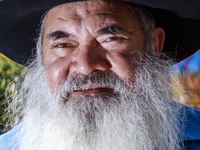 Western Australian indigenous leader Patrick Dodson pictured at Garma Festival in Arnhem Land. Pic Amos Aikman