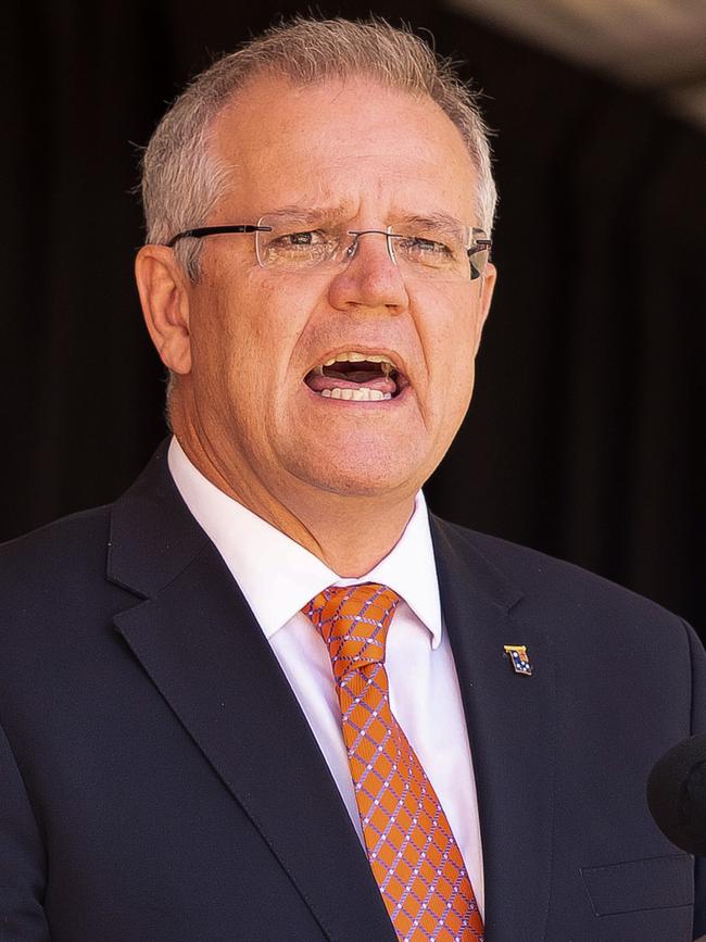 Prime Minister Scott Morrison wants to know how many migrants can call NSW home. Picture: AAP Image/Courtney Hewett