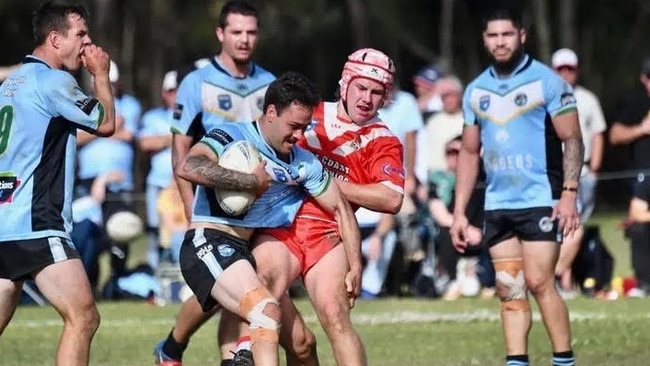 Strong in both attack and defence, Jordan Gallagher was a standout for the South Grafton Rebels Group 2. Photo: Supplied.