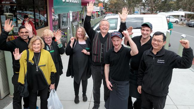 Heathmont Village traders desperately want shoppers to come back and visit them following the completion of the shopping centre’s safety upgrades and carpark works. Picture: MARK DADSWELL