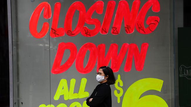 The coming weeks and the stage 3 tax cuts will be key to assessing how businesses teetering on the edge may fare between now and the year’s end. Picture: AFP