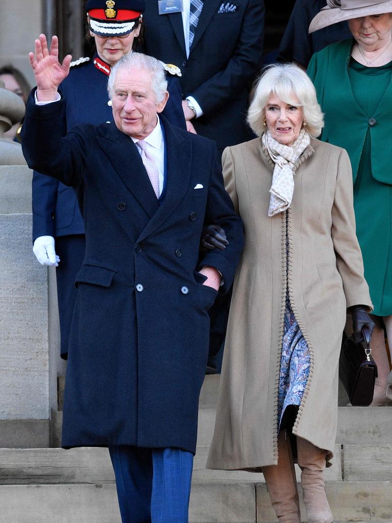 The King will be joined by Camilla, Queen Consort, on his six-day tour of France and Germany. Picture: AFP