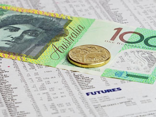 Australian money, notes, coins, income, generic, sharemarket