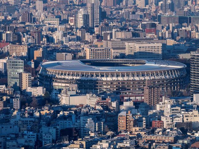 The National Stadium in Tokyo - the main venue for the 2021 Olympic and Paralympic Games.