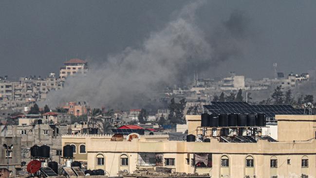 Israel began an invasion of the Gaza Strip on October 27 last year after Hamas militants launched a surprise attack on the country. Picture: AFP.