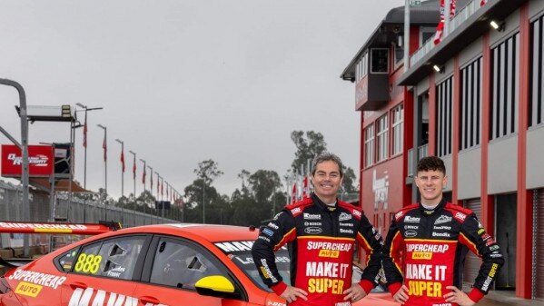 Declan Fraser and Craig Lowndes ahead of the Bathurst 1000