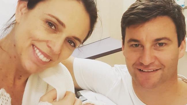 Jacinda Ardern has given birth to a baby girl. Picture: Instagram