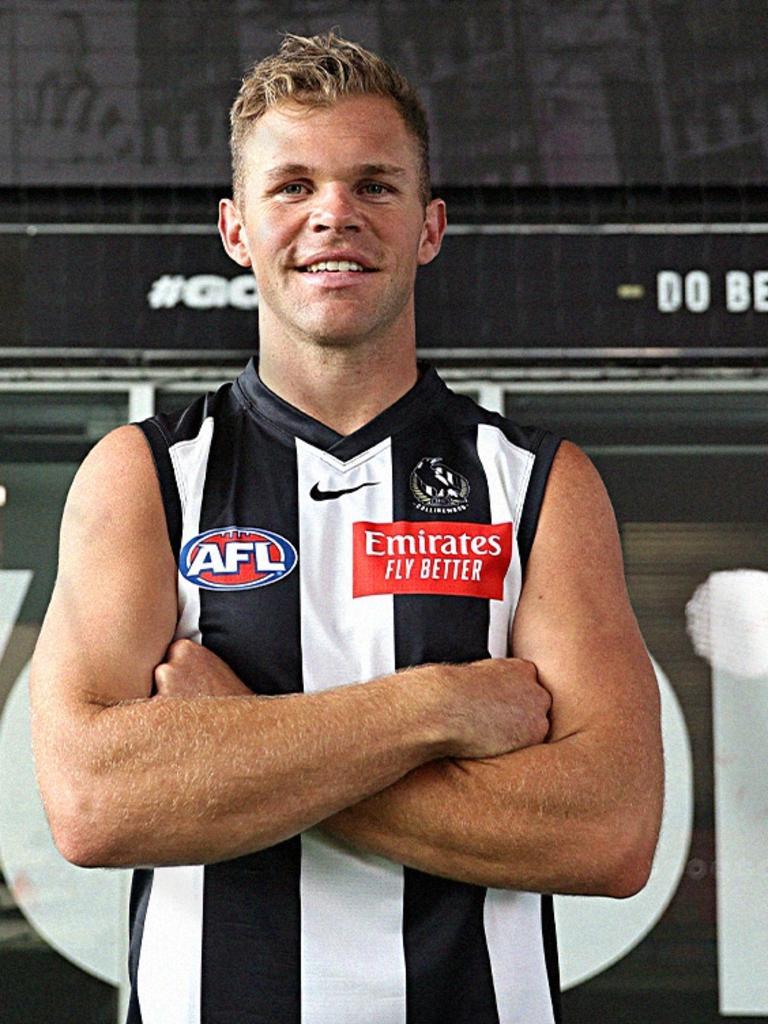 The Blues let Dan Houston go to their arch rival. Picture: Collingwood FC