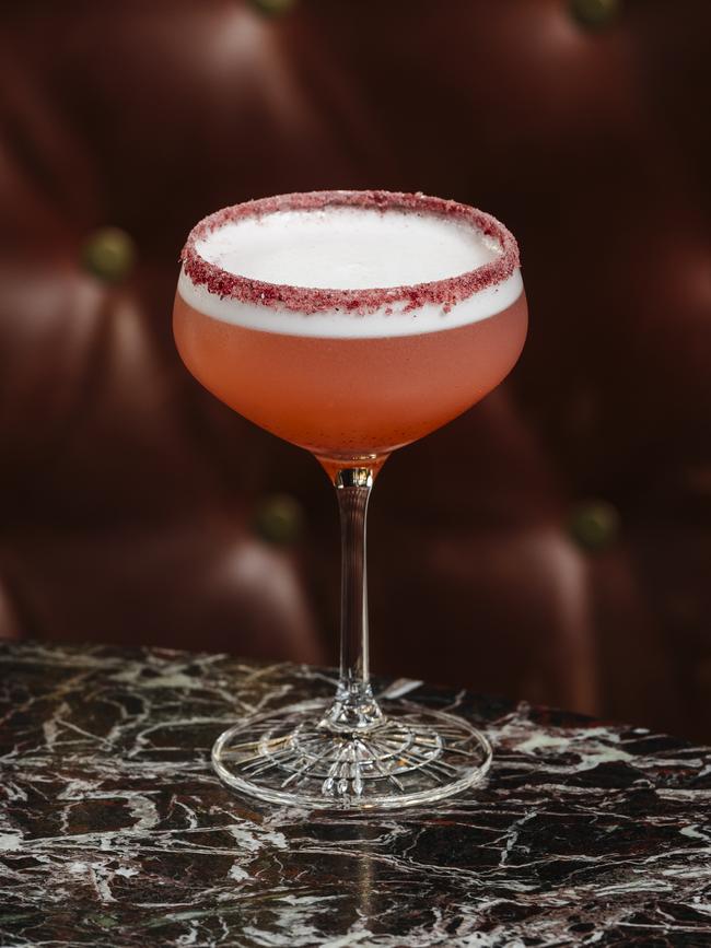 The Davidson plum martini at R Bar. Picture: Supplied.